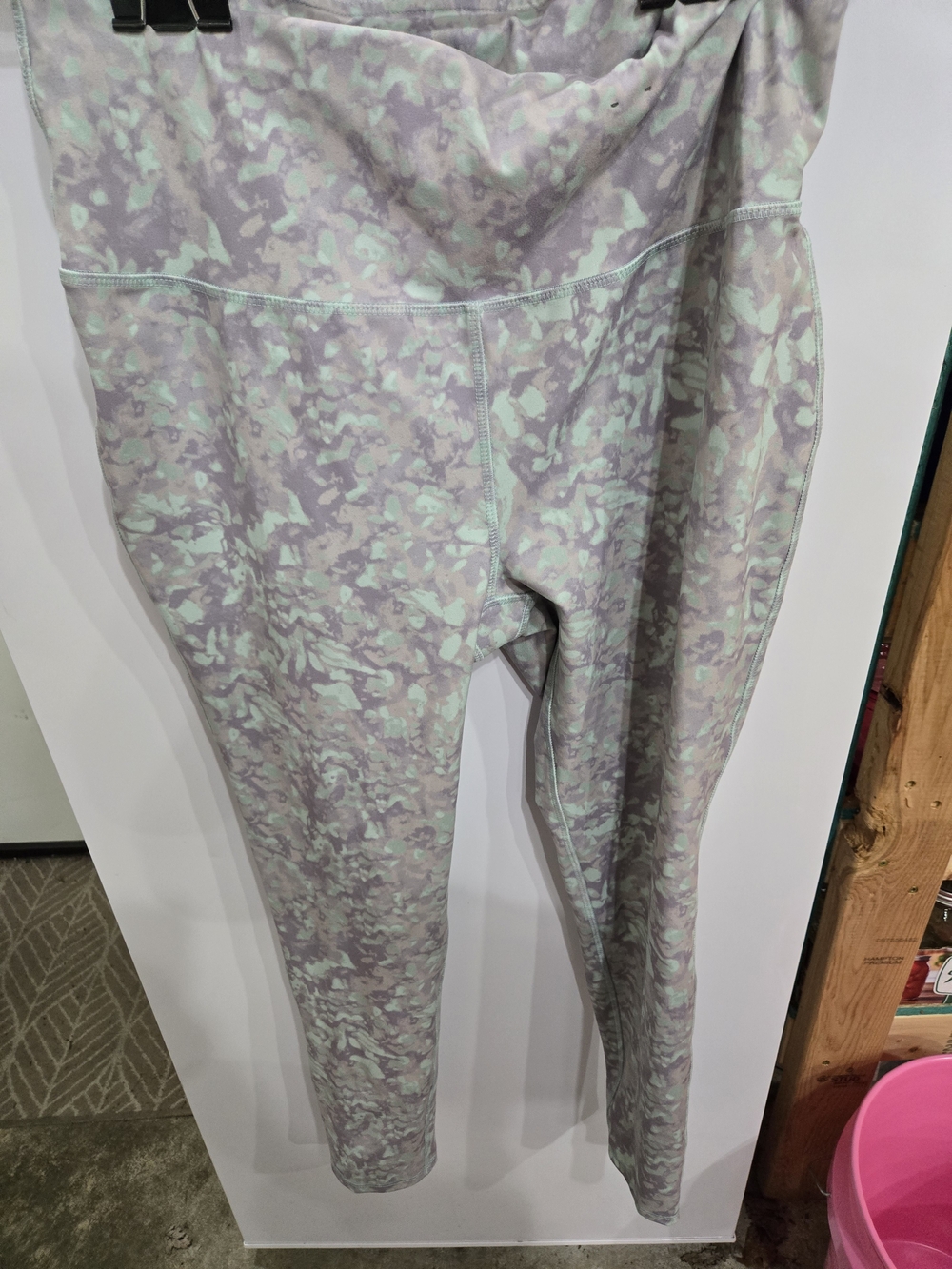 MTA Sport Mint and Lavender Camouflage Leggings